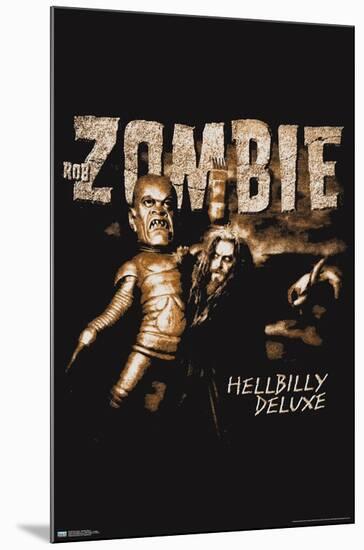 Rob Zombie - Hellbilly Deluxe-Trends International-Mounted Poster