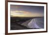 Robberg Nature Reserve and Plettenberg Bay at sunset, Western Cape, South Africa, Africa-Ian Trower-Framed Photographic Print