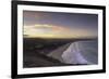 Robberg Nature Reserve and Plettenberg Bay at sunset, Western Cape, South Africa, Africa-Ian Trower-Framed Photographic Print
