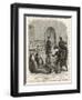 Robbers Hold up the Kensington National Bank Philadelphia-null-Framed Art Print