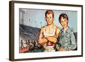 Robbie Brightwell and Ann Packer-McConnell-Framed Giclee Print