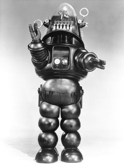 Robby The Robot Photo Print From Forbidden Planet - 13x19" Premium Poster, Ready For Framing