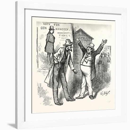 Robbing of His Good Name, 1880, USA-null-Framed Giclee Print