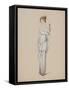 Robe blanche, drapé grec-Madeleine Vionnet-Framed Stretched Canvas