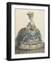 Robe de cour pendant l'hiver à Versailles sous Louis XVI-Etienne Claude Voysard-Framed Giclee Print