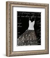 Robe de Soiree Blanche-null-Framed Art Print