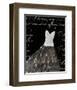 Robe de Soiree Blanche-null-Framed Art Print