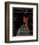 Robe de Soiree de Corsage-null-Framed Art Print