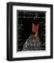 Robe de Soiree de Corsage-null-Framed Art Print