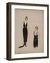 Robe velours souple noir-Madeleine Vionnet-Framed Giclee Print