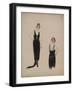 Robe velours souple noir-Madeleine Vionnet-Framed Giclee Print