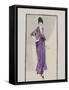 Robe Violette-Madeleine Vionnet-Framed Stretched Canvas