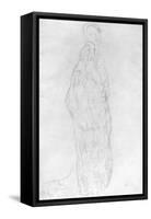 Robed Standing Lady, c.1916-Gustav Klimt-Framed Stretched Canvas