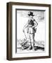 Robert 3rd Earl Essex-Wenzel Hollar-Framed Art Print