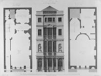 The South Elevation of Register House, Edinburgh, Engraved by J. Roberts, 1773-Robert Adam-Giclee Print