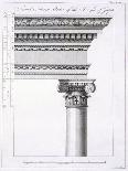 Order of the Portico to the Vestibulum in the Peristylium-Robert Adam-Giclee Print