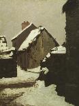 Houses in Snow-Robert Alan Mowbray Stevenson-Giclee Print