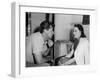 Robert and Dorothy Mitchum, 1952 Robert Mitchum with his wife Dorothy 1952 (b/w photo)-null-Framed Photo
