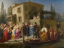 Visit of the Doge of Venice to Titian, 1870-71-Robert Antoine Muller-Giclee Print