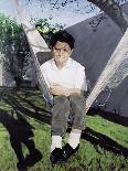 Christian, or The Shy Boy-Robert Aragon-Stretched Canvas