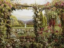 The Rose Garden-Robert Atkinson-Mounted Giclee Print