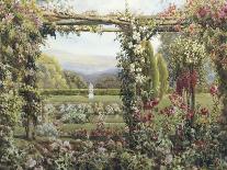 The Rose Garden-Robert Atkinson-Stretched Canvas