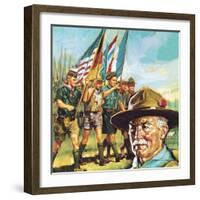 Robert Baden-Powell-English School-Framed Giclee Print
