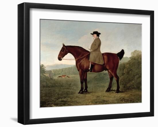 Robert Bakewell (1725-95) on Horseback-John Boultbee-Framed Giclee Print