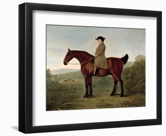 Robert Bakewell (1725-95) on Horseback-John Boultbee-Framed Giclee Print