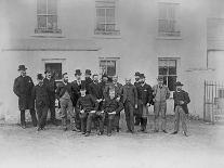 Group Photograph, Including Father Macfadden, Seated Front, Right, and an English Delegation, 1888-Robert Banks-Mounted Giclee Print