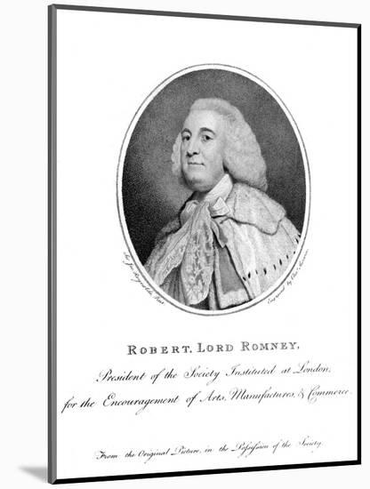 Robert Baron Romney-Sir Joshua Reynolds-Mounted Art Print