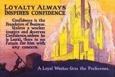 Loyalty Always Inspires Confidence-Robert Beebe-Art Print