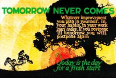 Tomorrow Never Comes-Robert Beebe-Art Print