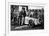 Robert Benoist with a Cigarette, Leaning Against a Delage 15-S8, 1927-null-Framed Photographic Print