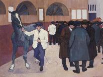 Horse Dealers at the Barbican, circa 1918-Robert Bevan-Giclee Print