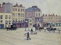 Horse Dealers at the Barbican, circa 1918-Robert Bevan-Giclee Print