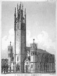 St Mary's Church, Bryanston Square, Marylebone, London, C1825-Robert Blemmell Schnebbelie-Laminated Giclee Print