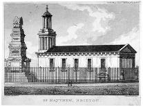 St Mary's Church, Bryanston Square, Marylebone, London, C1825-Robert Blemmell Schnebbelie-Laminated Giclee Print