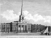 St Barnabas Chapel, Finsbury, London, C1820-Robert Blemmell Schnebbelie-Giclee Print