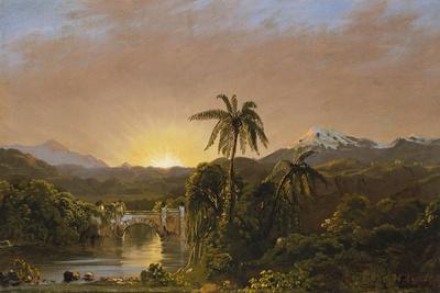 Sunset in Ecuador, 1854