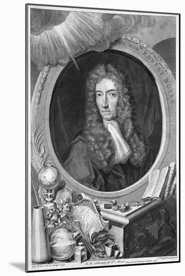 Robert Boyle, 17th Century Irish Chemist and Physicist, 1739-George Vertue-Mounted Giclee Print