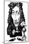 Robert Boyle, Caricature-Gary Gastrolab-Mounted Photographic Print