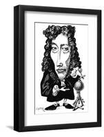 Robert Boyle, Caricature-Gary Gastrolab-Framed Photographic Print