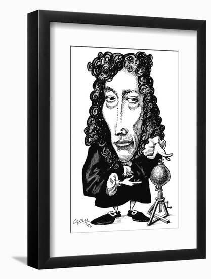 Robert Boyle, Caricature-Gary Gastrolab-Framed Photographic Print