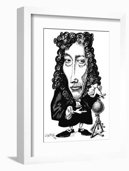 Robert Boyle, Caricature-Gary Gastrolab-Framed Photographic Print