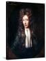 Robert Boyle, Irish Born Chemist and Physicist, C1689-1690-Johann Kerseboom-Stretched Canvas