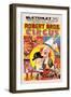 Robert Brothers' Circus at Bletchley Market Field-null-Framed Art Print