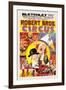 Robert Brothers' Circus at Bletchley Market Field-null-Framed Art Print