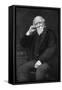 Robert Browning, British Poet and Playwright-Herbert Rose Barraud-Framed Stretched Canvas