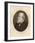 Robert Browning, English Poet and Dramatist, C1880-Lock & Whitfield-Framed Premium Photographic Print